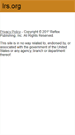 Mobile Screenshot of irs.org